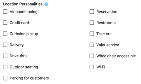 Screenshot van settings binnen je advertentieaccount op Waze