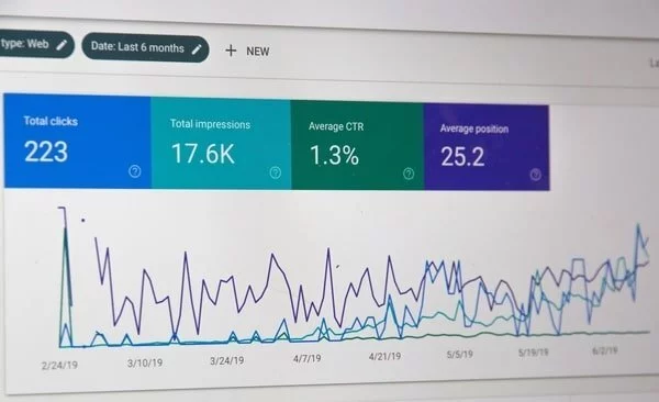 screenshot Google Search Console